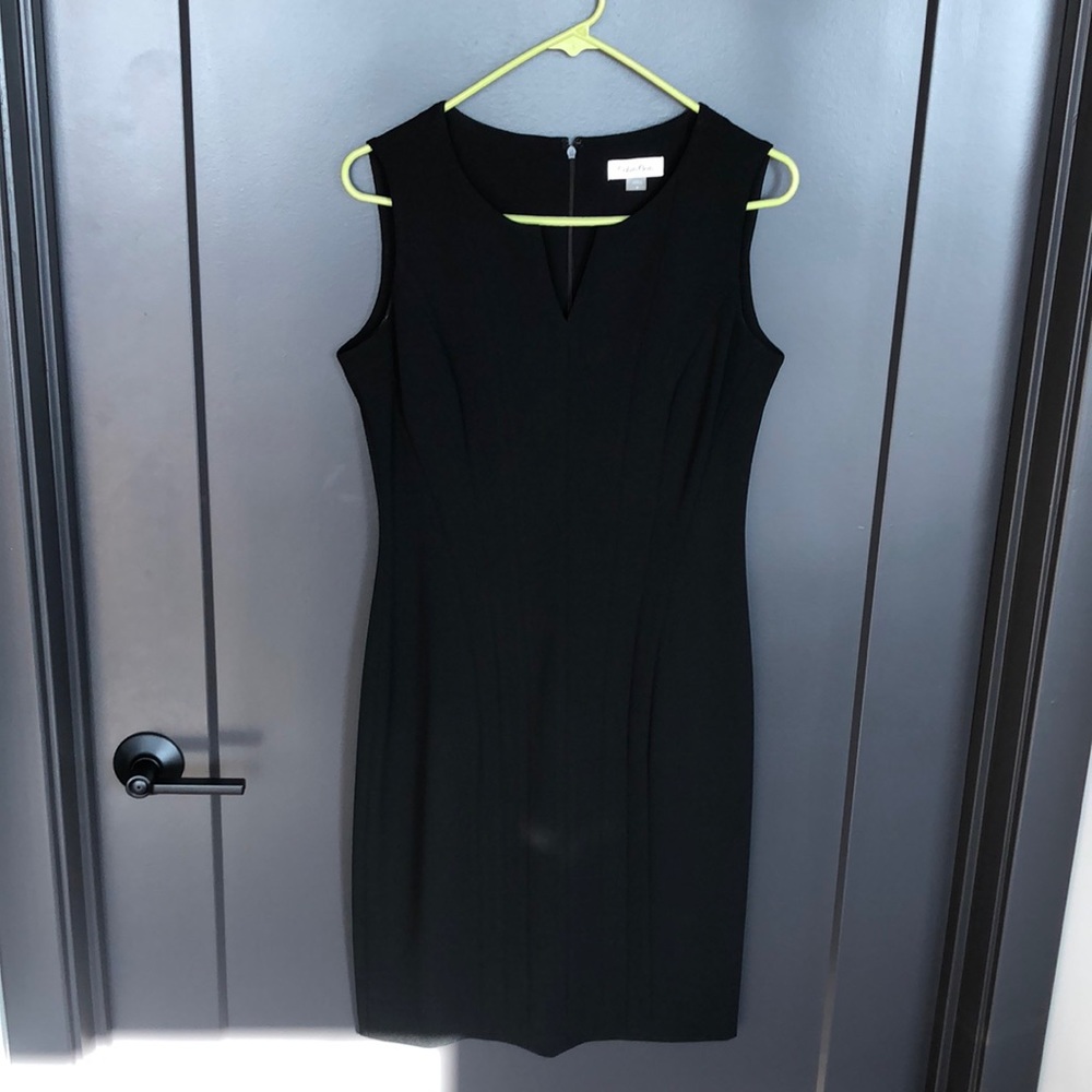 Calvin Klein structured dress